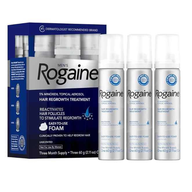 Rogaine for men Foam Minoxidil 5%